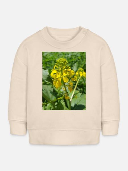 Schwarzer Senf - Baby Organic Sweatshirt Baby Changer von Stanley/Stella - Natur