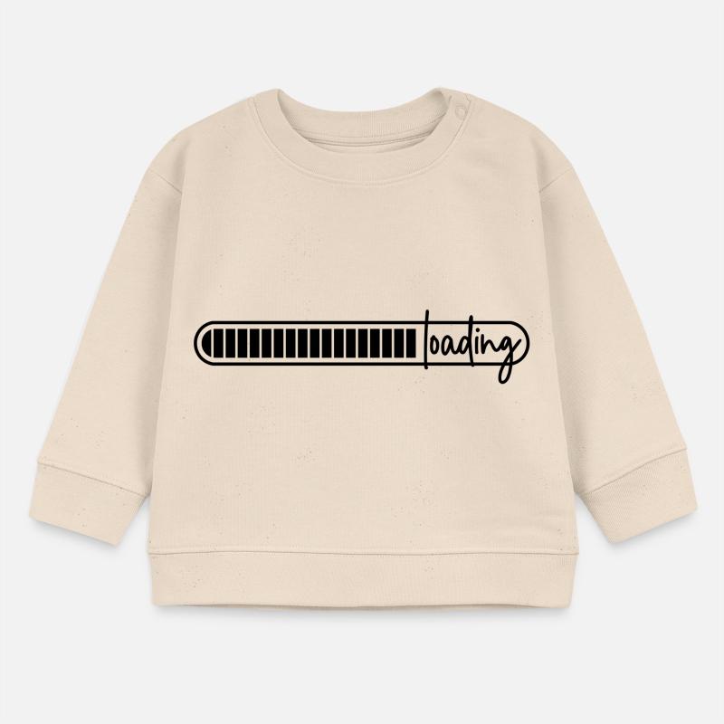 loading bar - loading - loading Baby Sweatshirt by Stanley/Stella