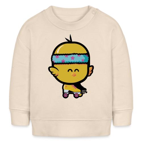 Roller Disco Poussin - Sweat bébé bio Stanley/Stella