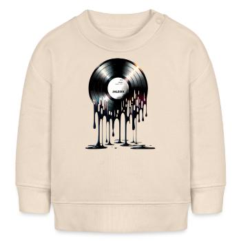 VINYL - Sweat bébé bio Stanley/Stella - écru doux - Devant