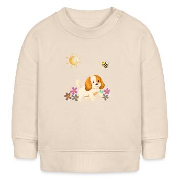 Frühling Baby - Baby Organic Sweatshirt Baby Changer von Stanley/Stella - Natur - Vorne