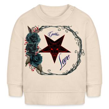Gothic-Liebe - Baby Organic Sweatshirt Baby Changer von Stanley/Stella - Natur - Vorne