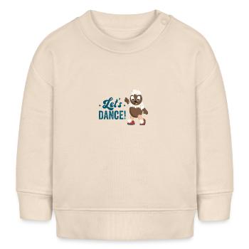 Pittiplatsch Let's dance - Baby Organic Sweatshirt Baby Changer von Stanley/Stella - Natur - Vorne