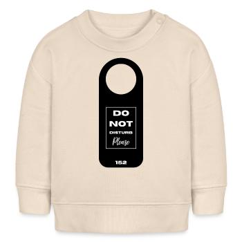 Do Not Disturb - Baby Sweatshirt by Stanley/Stella - soft Ecru - Front