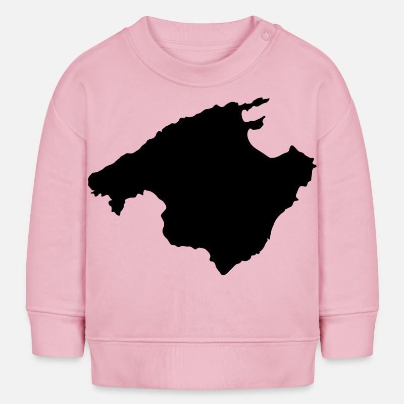 Majorca - Baby Sweatshirt by Stanley/Stella - cotton pink