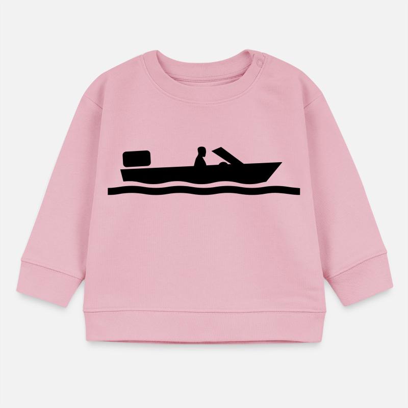 bateau Sweat bébé bio Stanley/Stella