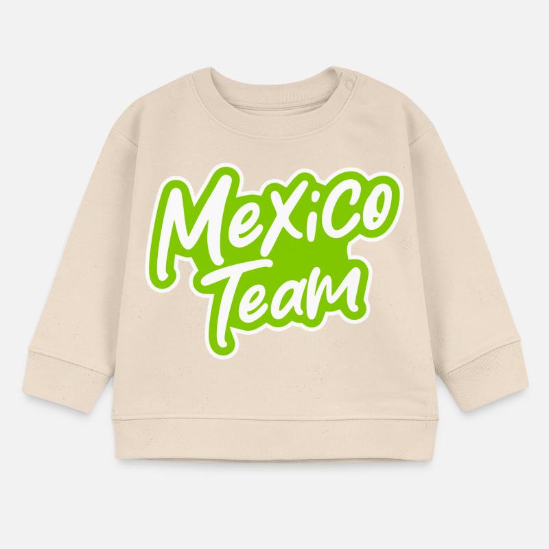Équipe du Mexique Sweat bébé bio Stanley/Stella