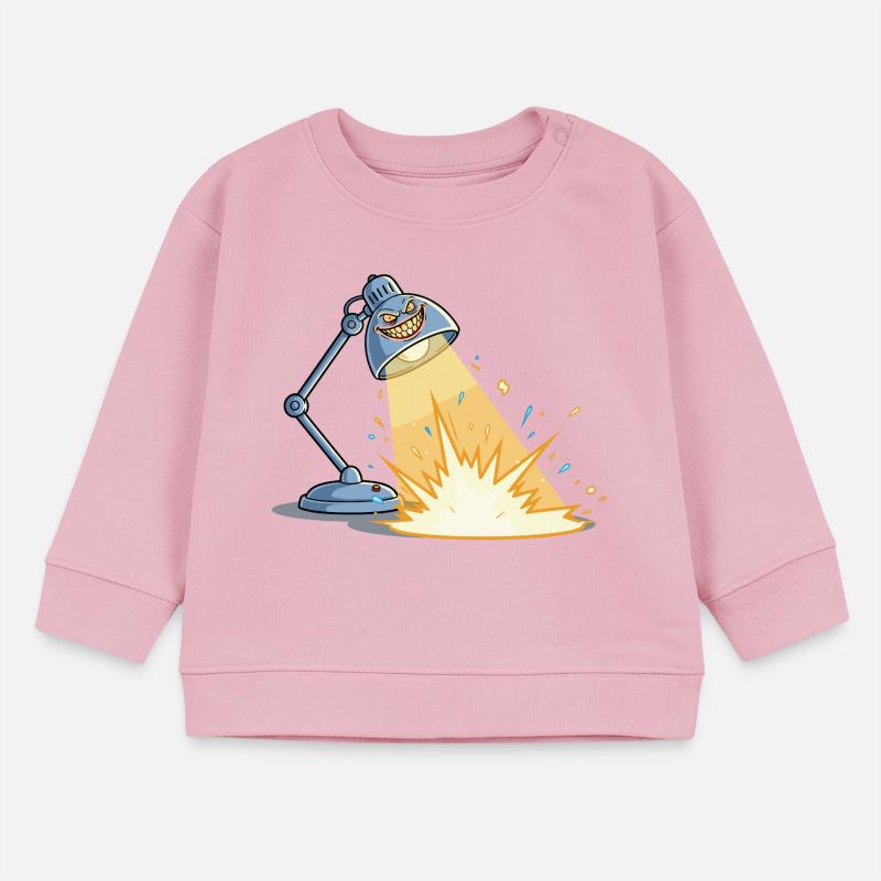 Lampe Explosive Espiègle Sweat bébé bio Stanley/Stella