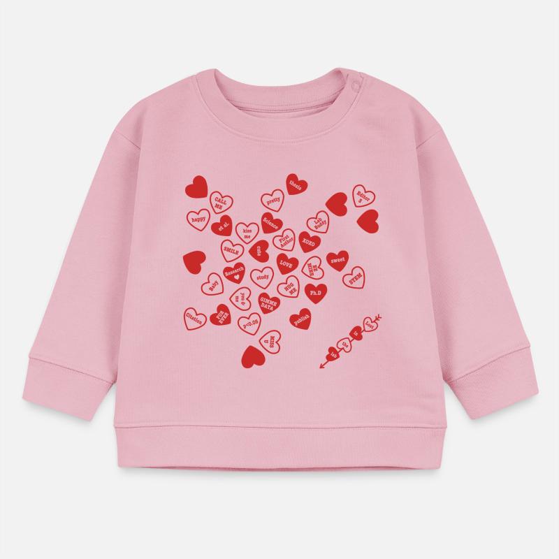 Valentines day Baby Sweatshirt by Stanley/Stella