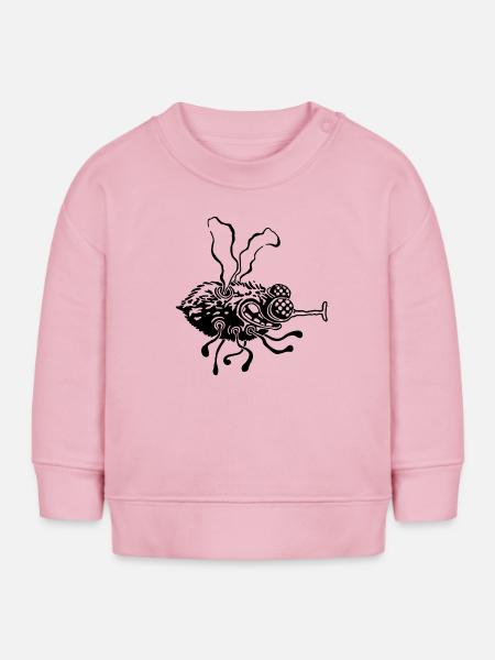 Dicker Brummer - Baby Organic Sweatshirt Baby Changer von Stanley/Stella - Hellrosa