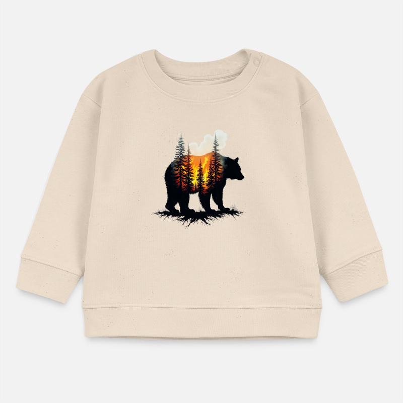 bear Baby Sweatshirt by Stanley/Stella