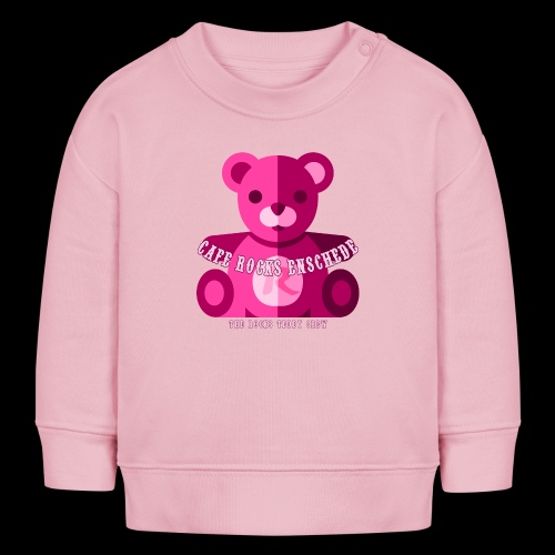 Rocks Teddy Bear - Pink - Stanley/Stella bio-sweatshirt BABY CHANGER