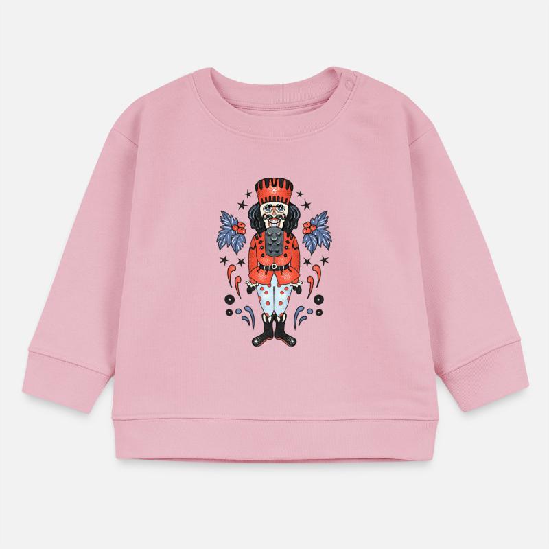 Nussknacker Baby Organic Sweatshirt Baby Changer von Stanley/Stella