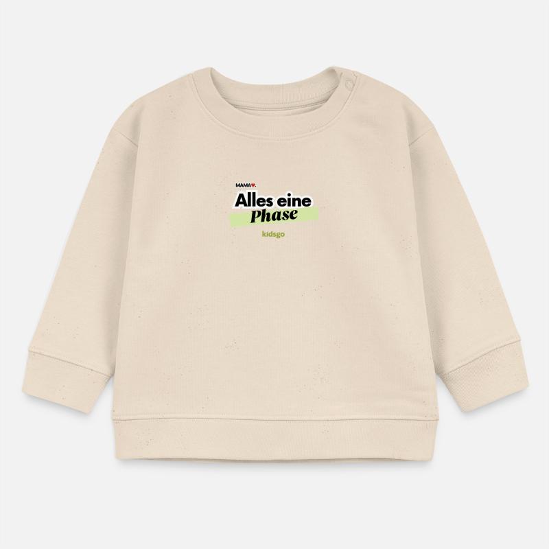 Phase Baby Organic Sweatshirt Baby Changer von Stanley/Stella