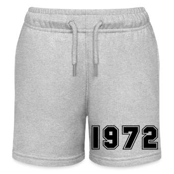 1972 - Kinder Organic Joggingshorts Mini Bolter von Stanley/Stella - Grau meliert - Vorne