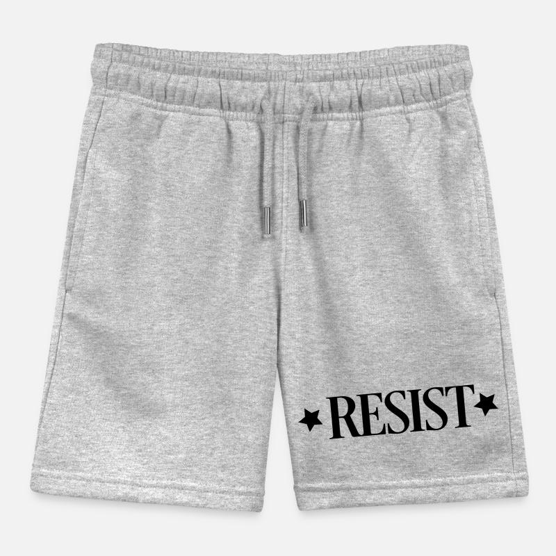 Resist Kids Organic Sweat Shorts by Stanley/Stella