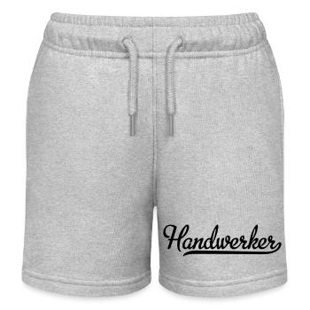 Handwerker - Kinder Organic Joggingshorts Mini Bolter von Stanley/Stella - Grau meliert - Vorne