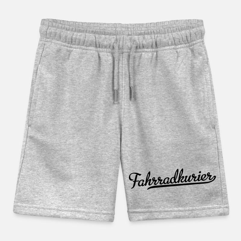 Bicycle courier Kids Organic Sweat Shorts by Stanley/Stella