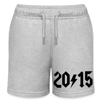 2015 - Kinder Organic Joggingshorts Mini Bolter von Stanley/Stella - Grau meliert - Vorne