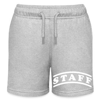 Staff Mitarbeiter - Kids Organic Sweat Shorts by Stanley/Stella - heather grey - Front