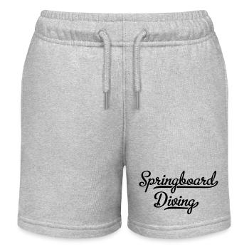 Plongée - Short de jogging enfant bio Stanley/Stella - gris chiné - Devant