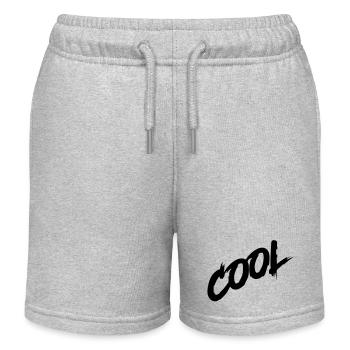 Cool - Kinder Organic Joggingshorts Mini Bolter von Stanley/Stella - Grau meliert - Vorne