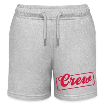 Équipage - Short de jogging enfant bio Stanley/Stella - gris chiné - Devant