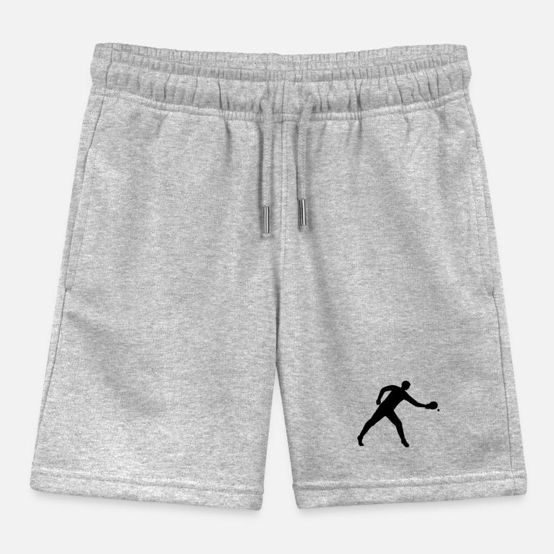 Table tennis dynamic Kids Organic Sweat Shorts by Stanley/Stella