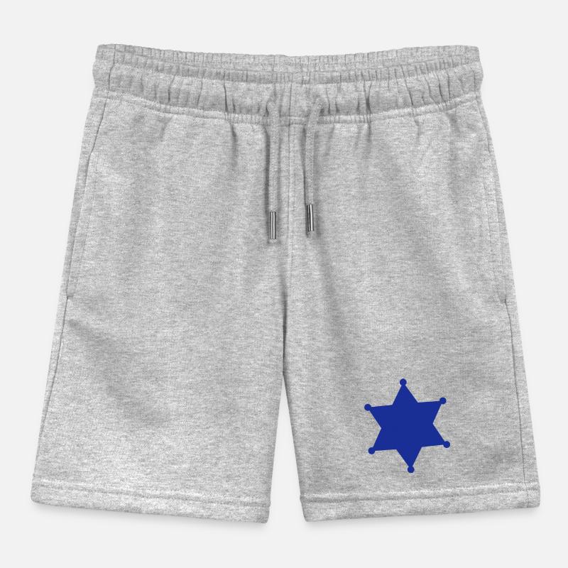 Sheriffstern Short de jogging enfant bio Stanley/Stella