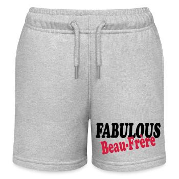 Fabulous brother-in-law - Kids Organic Sweat Shorts by Stanley/Stella - heather grey - Front