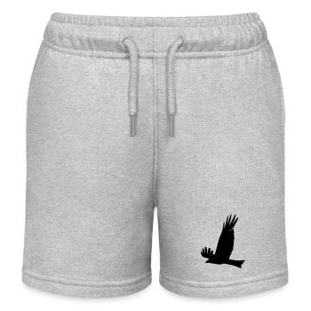 aigle - Short de jogging enfant bio Stanley/Stella - gris chiné - Devant