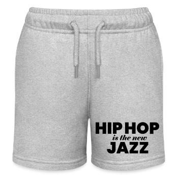Hip hop is the new jazz - Short de jogging enfant bio Stanley/Stella - gris chiné - Devant