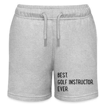 Golf - Kids Organic Sweat Shorts by Stanley/Stella - heather grey - Front