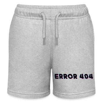 internet error 404 - Internet Erreur 404 - Short de jogging enfant bio Stanley/Stella - gris chiné - Devant