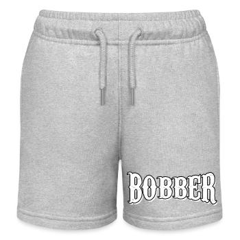 bobber chopper biker autocollant de croisière autocollant - Short de jogging enfant bio Stanley/Stella - gris chiné - Devant