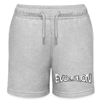 Evolution claim - Kinder Organic Joggingshorts Mini Bolter von Stanley/Stella - Grau meliert - Vorne