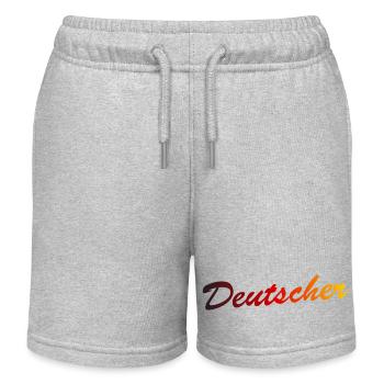Deutscher - Kinder Organic Joggingshorts Mini Bolter von Stanley/Stella - Grau meliert - Vorne