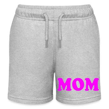 Mom - Kinder Organic Joggingshorts Mini Bolter von Stanley/Stella - Grau meliert - Vorne