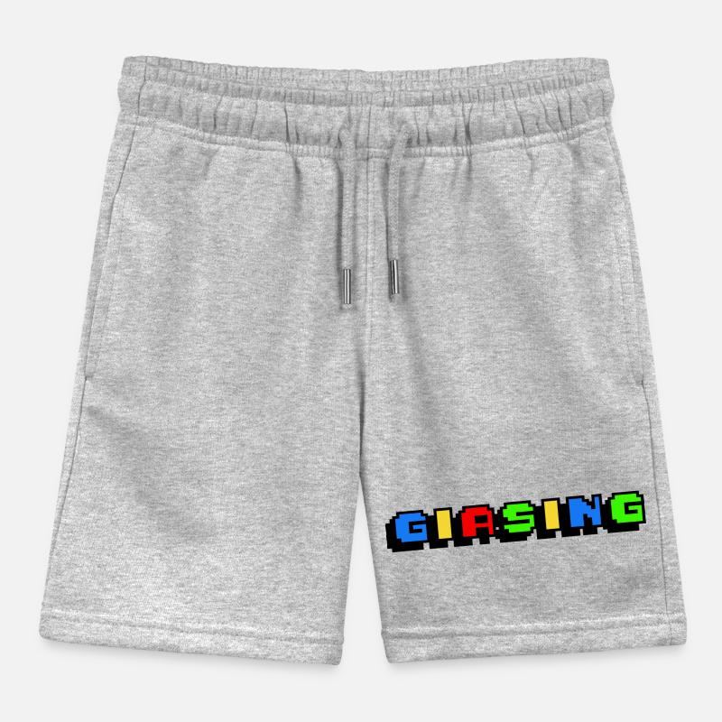 Giasing Pixel Giesing Munich 089 Minga Short de jogging enfant bio Stanley/Stella
