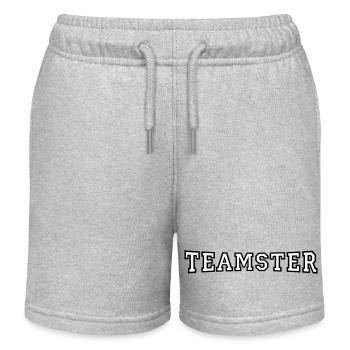 Teamster - Kinder Organic Joggingshorts Mini Bolter von Stanley/Stella - Grau meliert - Vorne