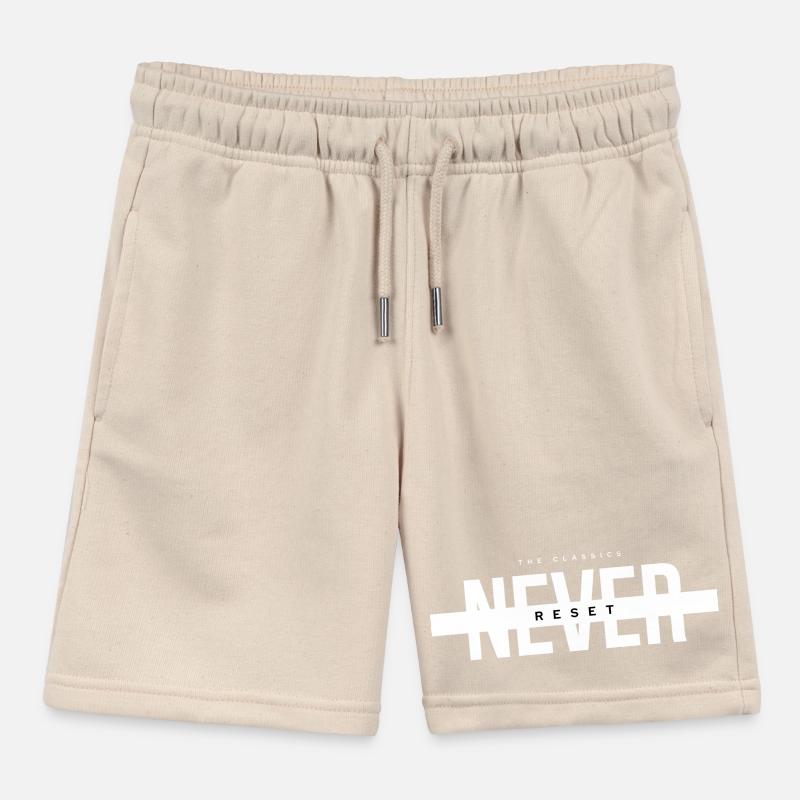 The Classics Never Reset | Gaming Apparel Kids Organic Sweat Shorts by Stanley/Stella