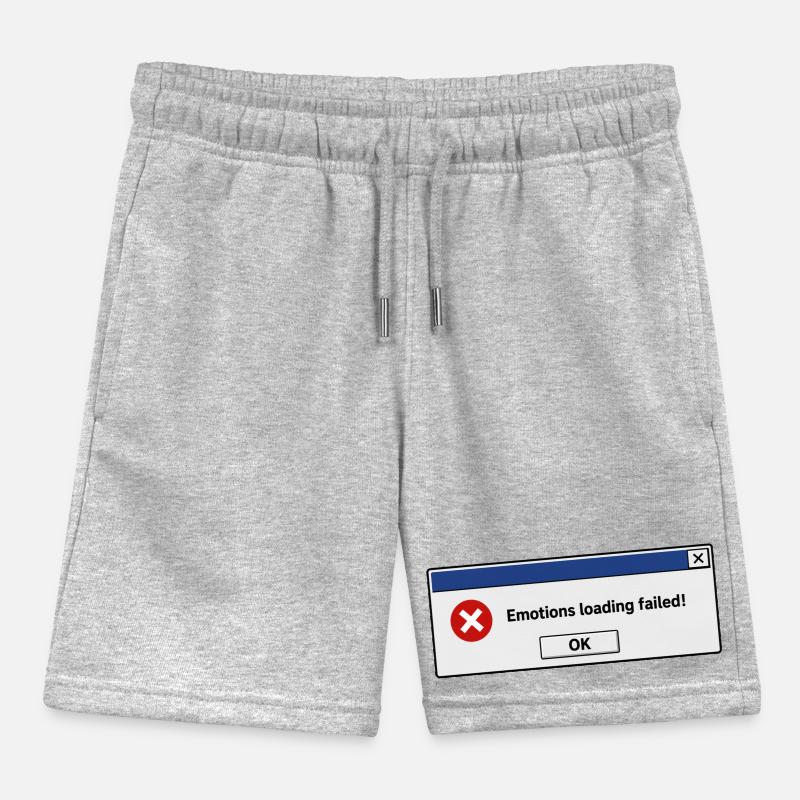 Emotions loading failed Kids Organic Sweat Shorts by Stanley/Stella