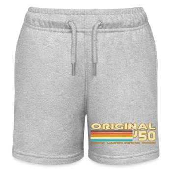 Original 50 Vintage Rainbow - Short de jogging enfant bio Stanley/Stella - gris chiné - Devant