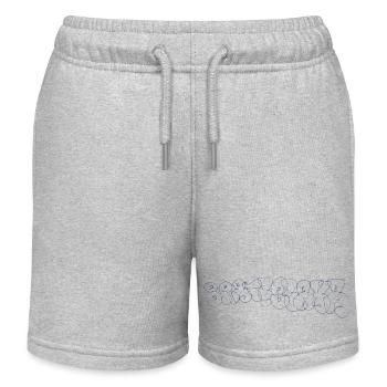 Bulle de Bratislava - Short de jogging enfant bio Stanley/Stella - gris chiné - Devant