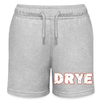 DRYE - Short de jogging enfant bio Stanley/Stella - gris chiné - Devant