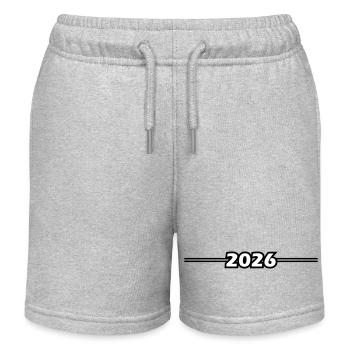 Élément Stroke 2026 - Short de jogging enfant bio Stanley/Stella - gris chiné - Devant