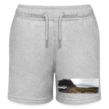 Viking Summer - Kinder Organic Joggingshorts Mini Bolter von Stanley/Stella - Grau meliert - Vorne