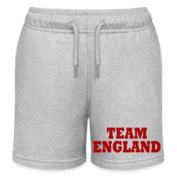 angleterre - Short de jogging enfant bio Stanley/Stella - gris chiné - Devant