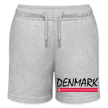 Denmark - Kids Organic Sweat Shorts by Stanley/Stella - heather grey - Front
