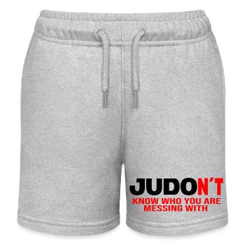 Judo Arts martiaux-JUDO Judoka Judo Champion - Short de jogging enfant bio Stanley/Stella - gris chiné - Devant